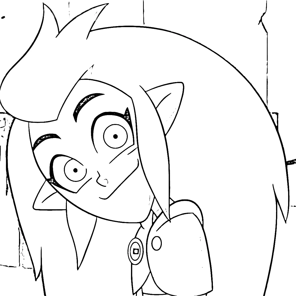coloriage Luz à Osville à imprimer pdf
