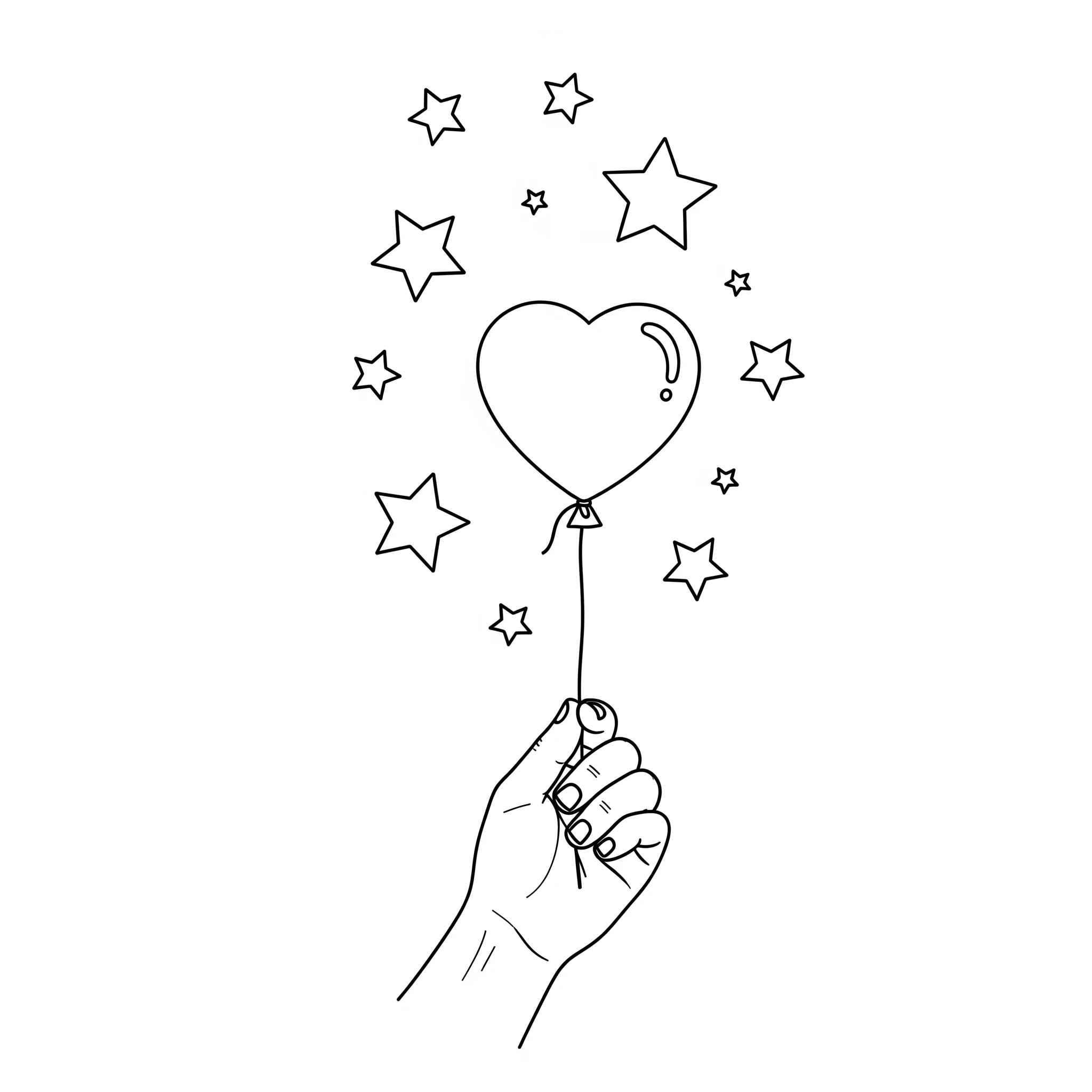 coloriage Mains à imprimer pour enfant de 12 ans
