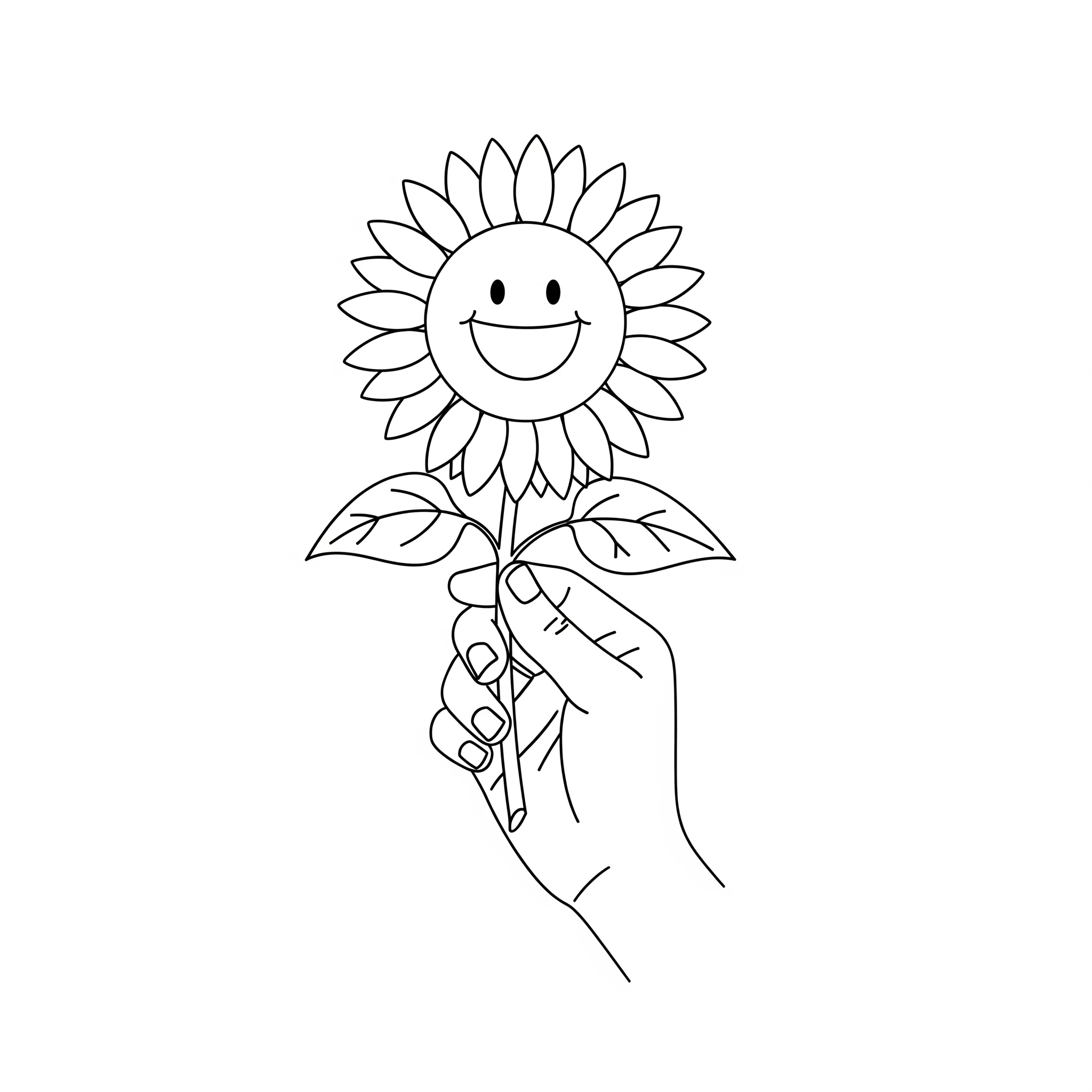coloriage Mains a imprimer gratuit