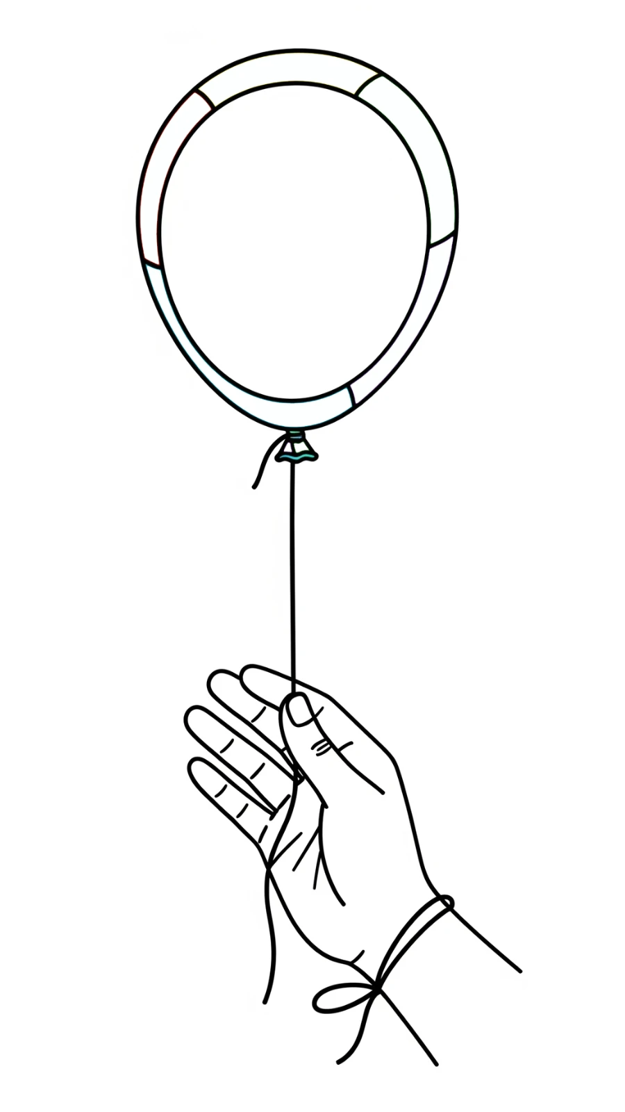 coloriage Mains à imprimer gratuitement pdf
