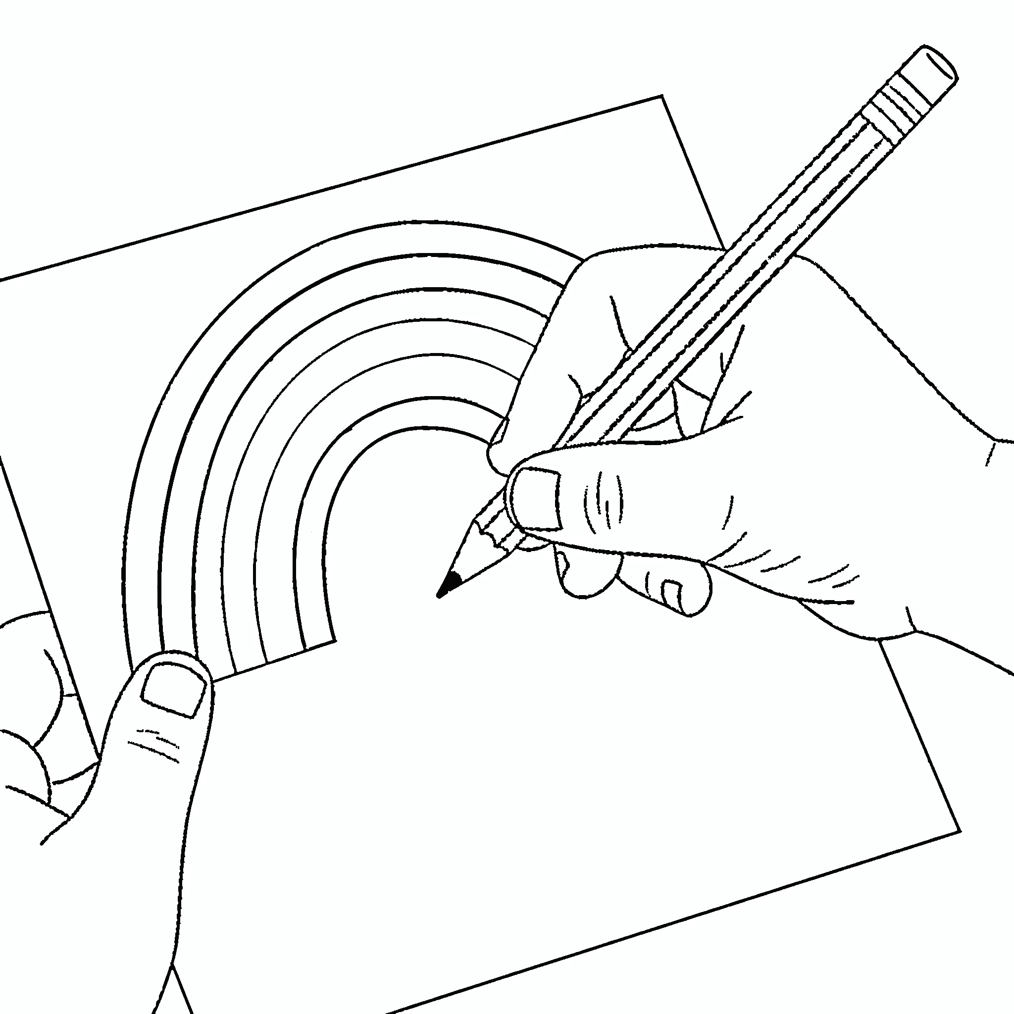coloriage Mains gratuit à imprimer