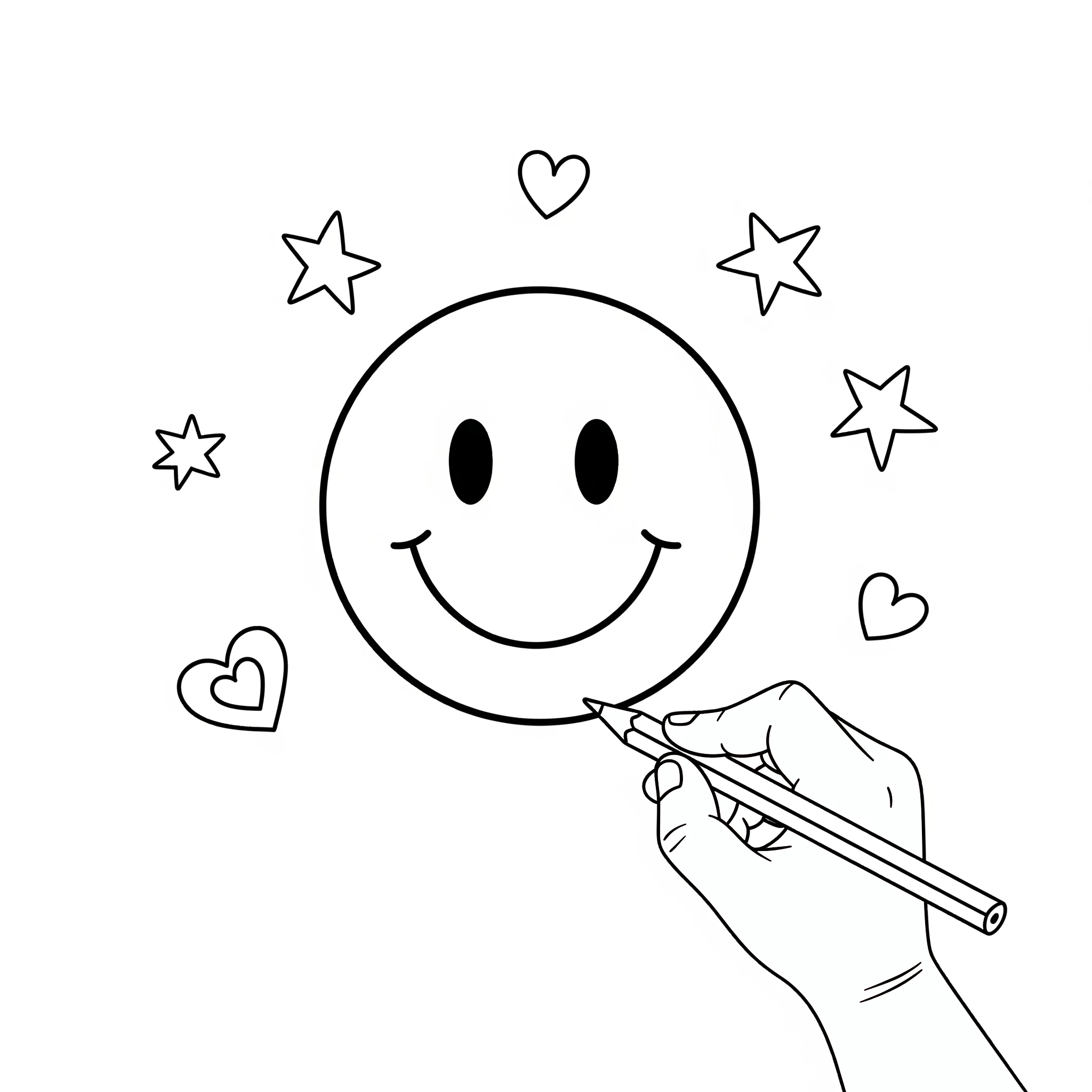coloriage Mains pour enfant de 5 ans