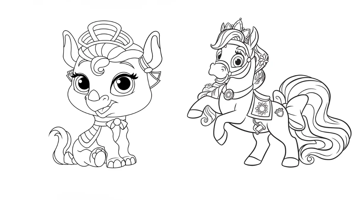 coloriage Palace Pets en ligne