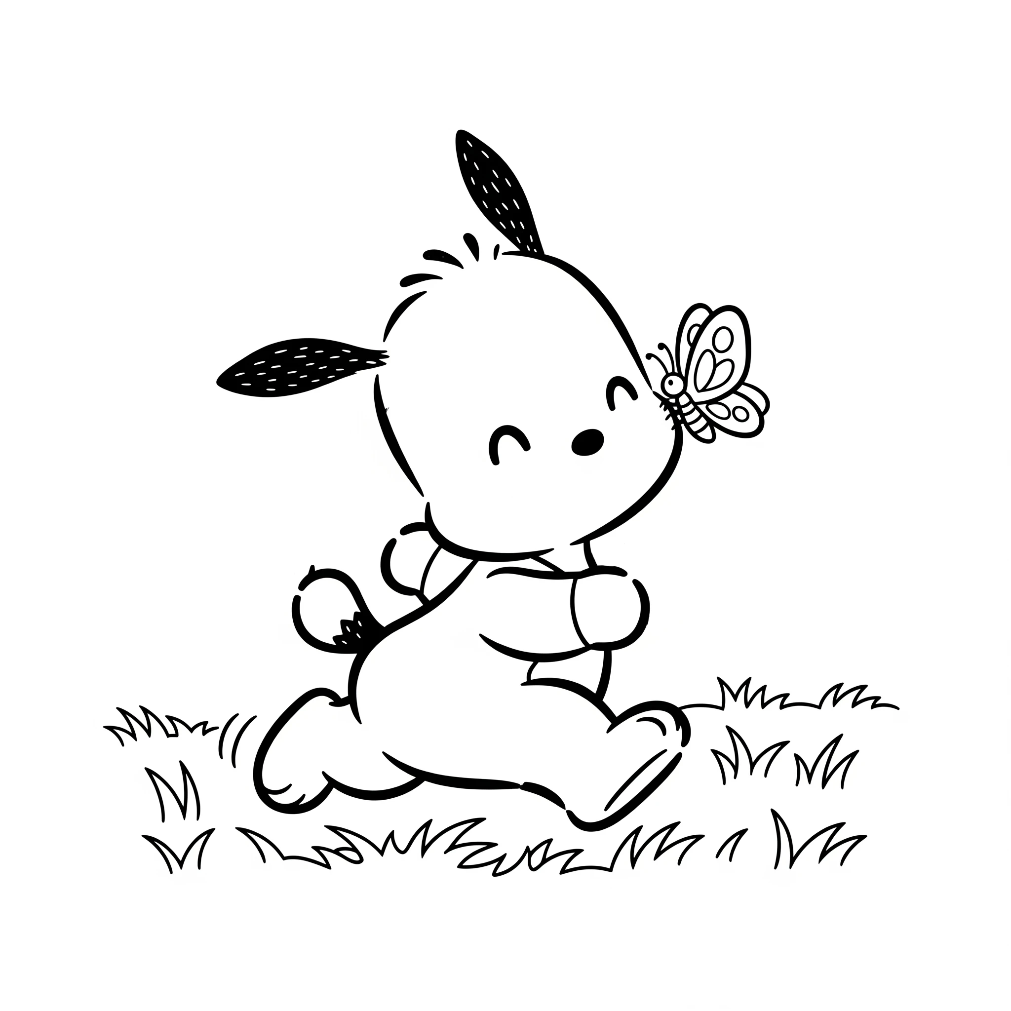 coloriage Pochacco pour enfant