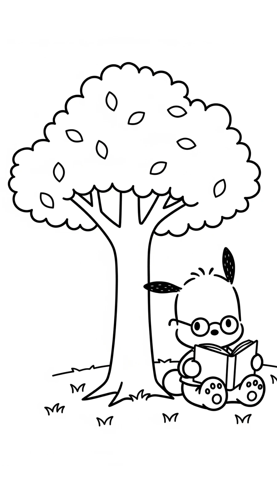 coloriage Pochacco pour enfants à imprimer 1