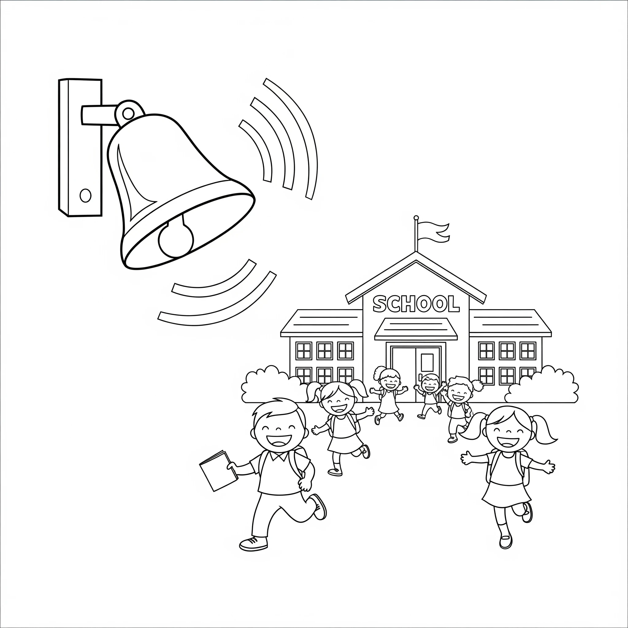 coloriage Retour à L’école a dessiner en ligne