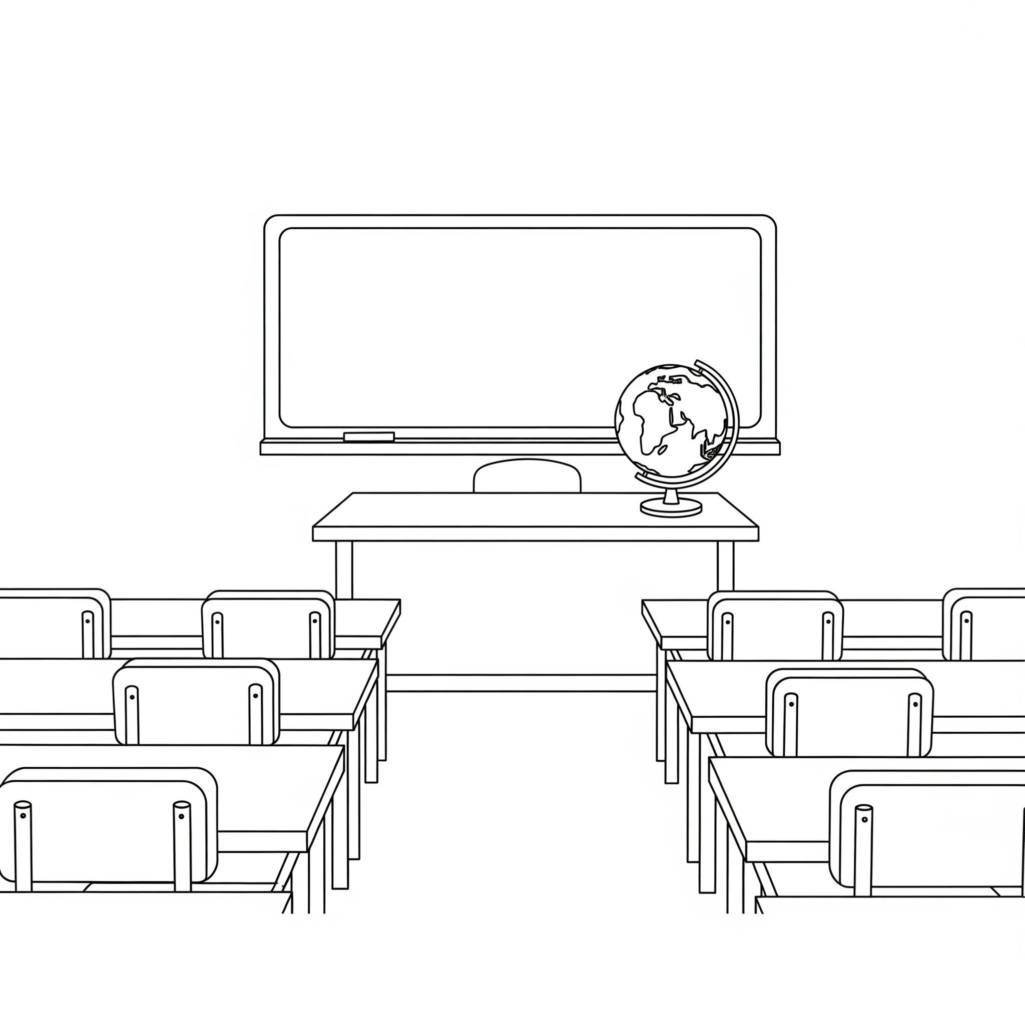 coloriage Retour à L’école à imprimer pour enfant de 7 ans