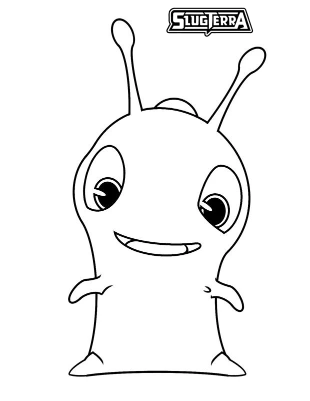 coloriage Slugterra d'enfant a imprimer