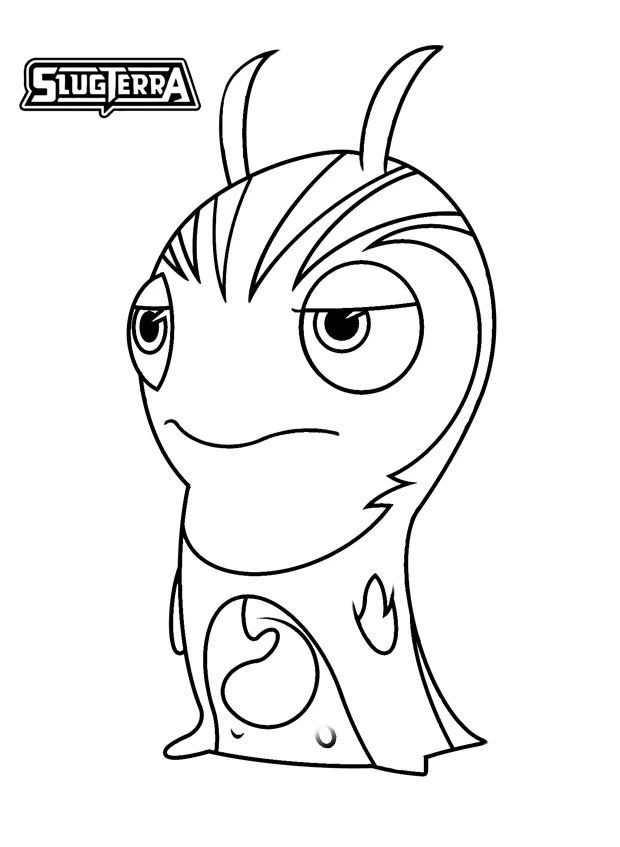 coloriage Slugterra et dessin a imprimer
