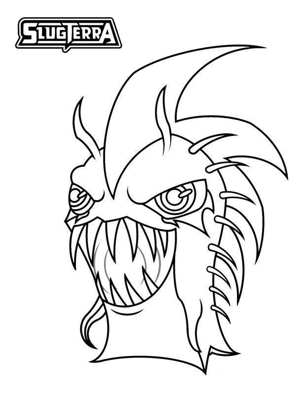 coloriage Slugterra à imprimer a4