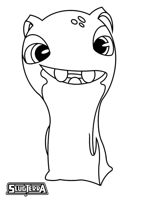 coloriage Slugterra pour enfant de 4 ans