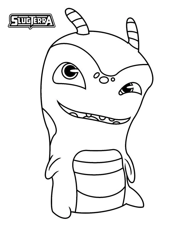 coloriage Slugterra en ligne pour enfant 1