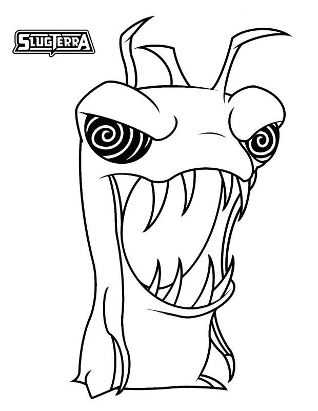 coloriage Slugterra pour enfants a imprimer