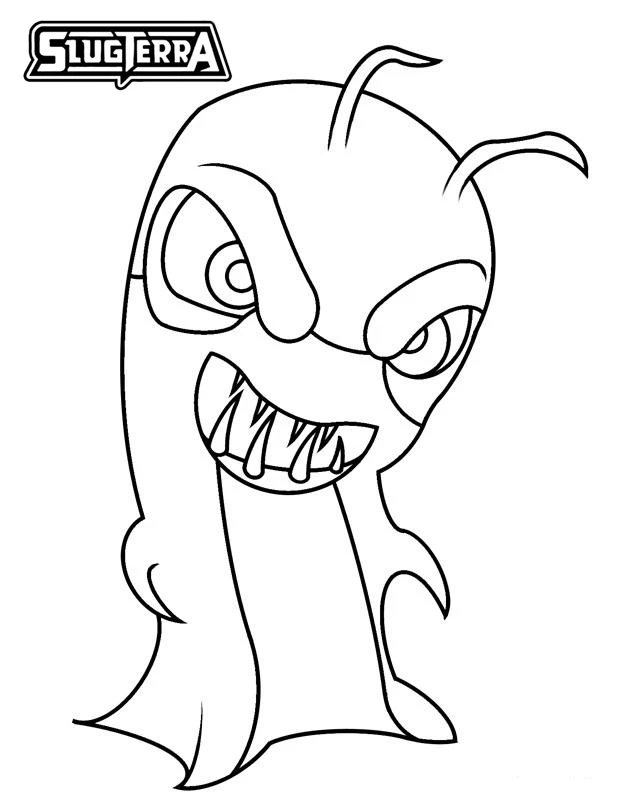 coloriage Slugterra gratuit pour enfants 1