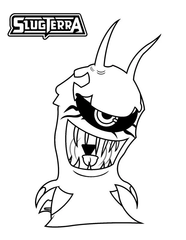 coloriage Slugterra et apprentissage