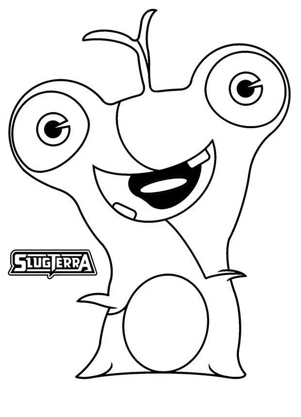 coloriage Slugterra pour enfant de 7 ans
