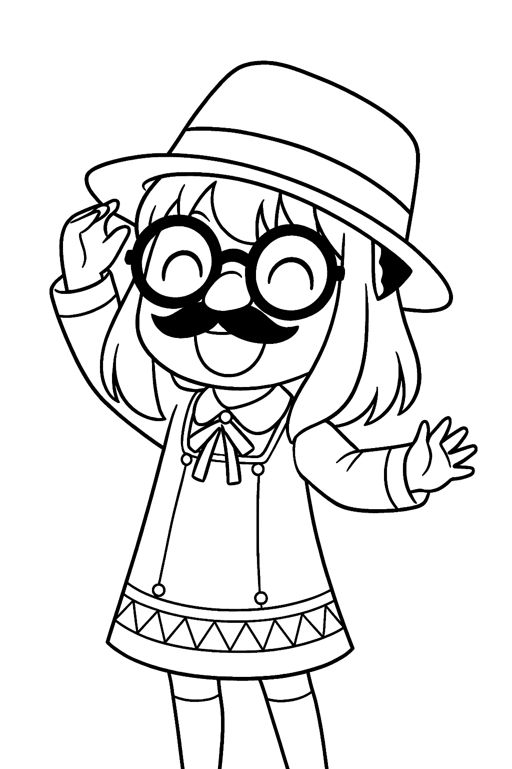 image pour coloriage Spy x Family enfant