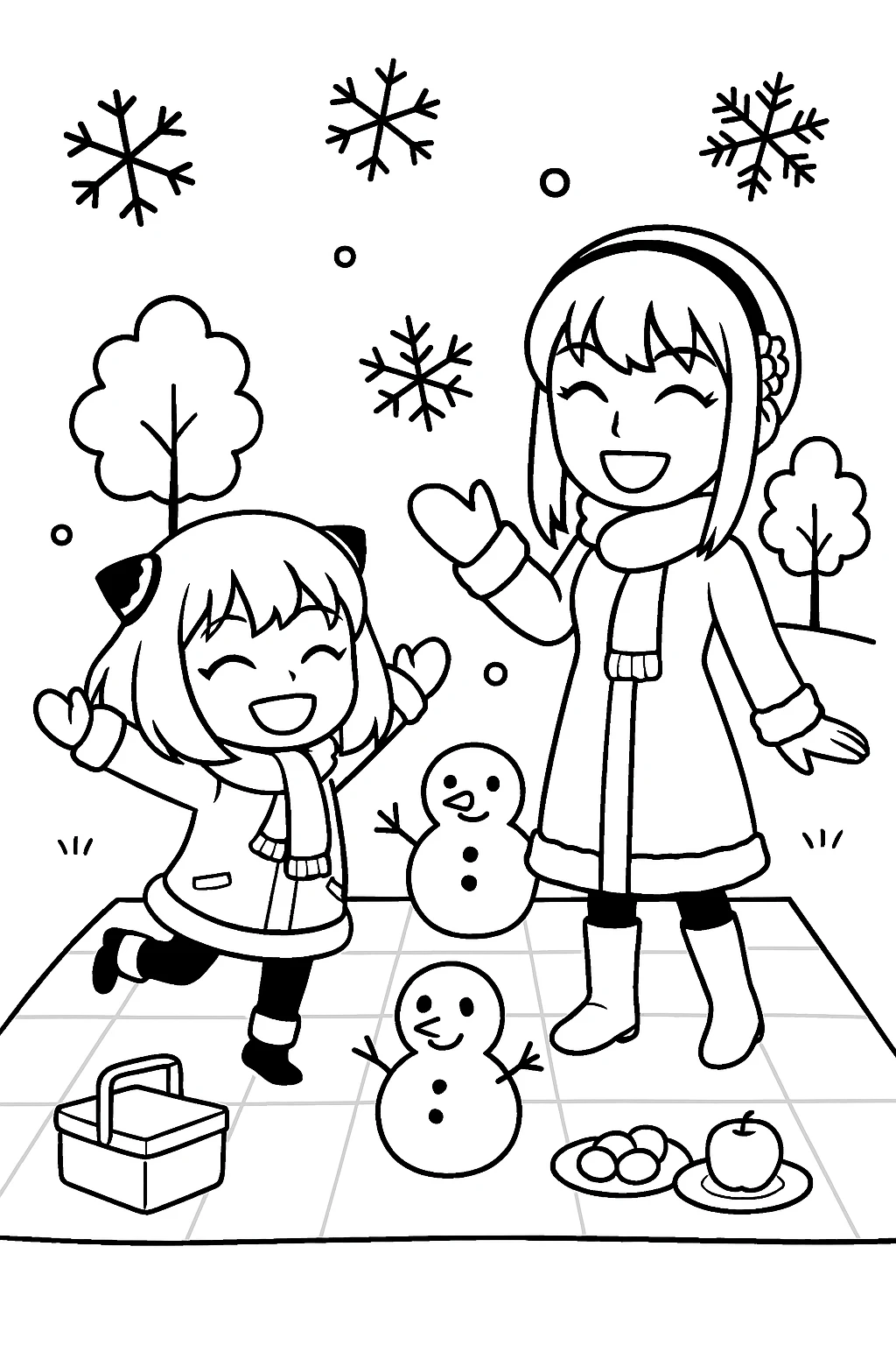 image pour coloriage Spy x Family enfant 1