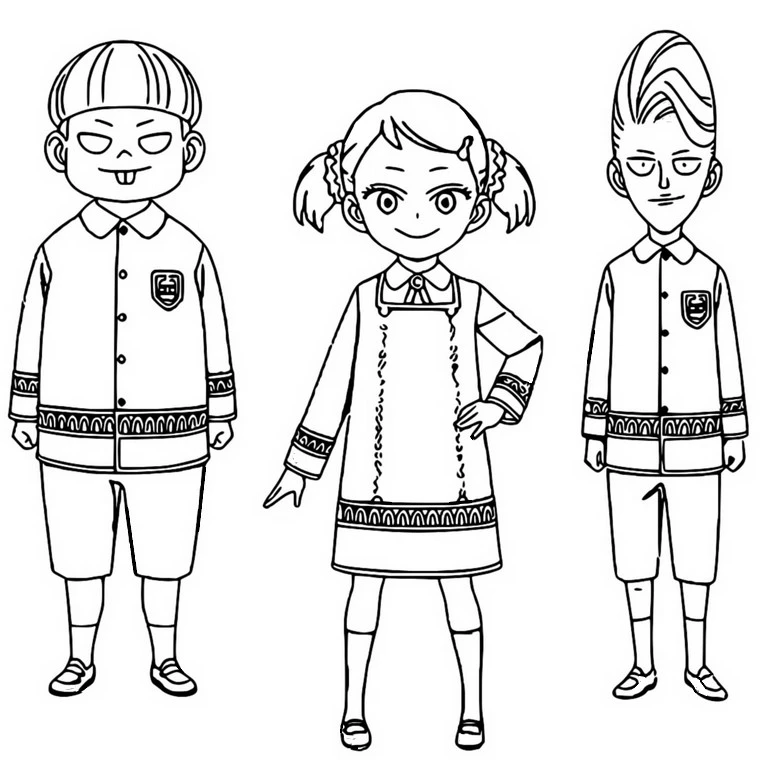 coloriage Spy x Family pour enfants à télécharger