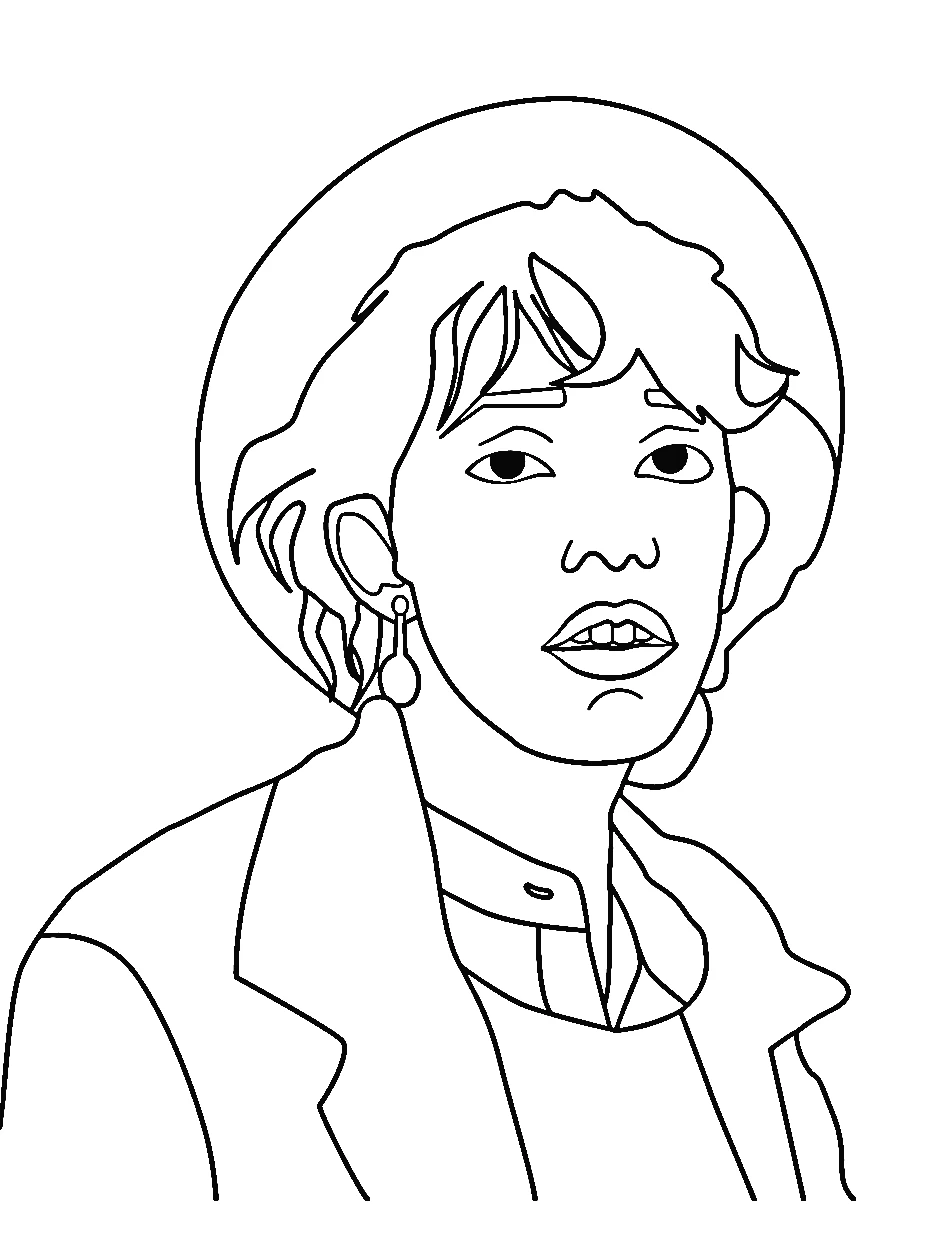 coloriage Stranger Things à imprimer pdf gratuit