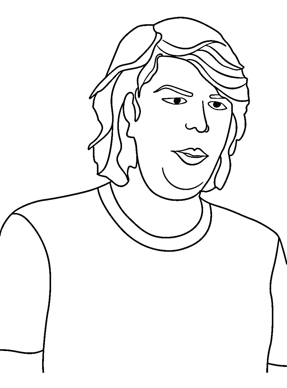 imprimer coloriage Stranger Things pour enfant