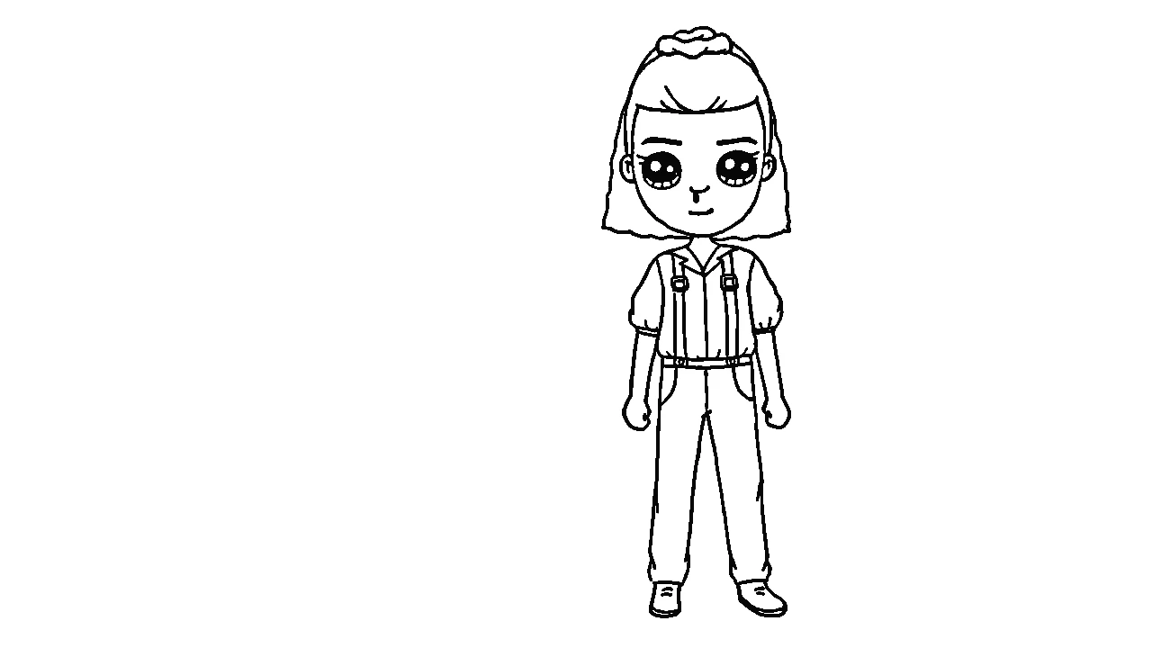 télécharger coloriage Stranger Things gratuit