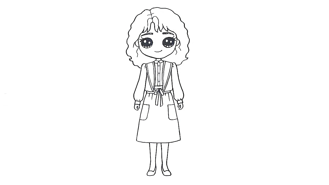 imprimer coloriage Stranger Things
