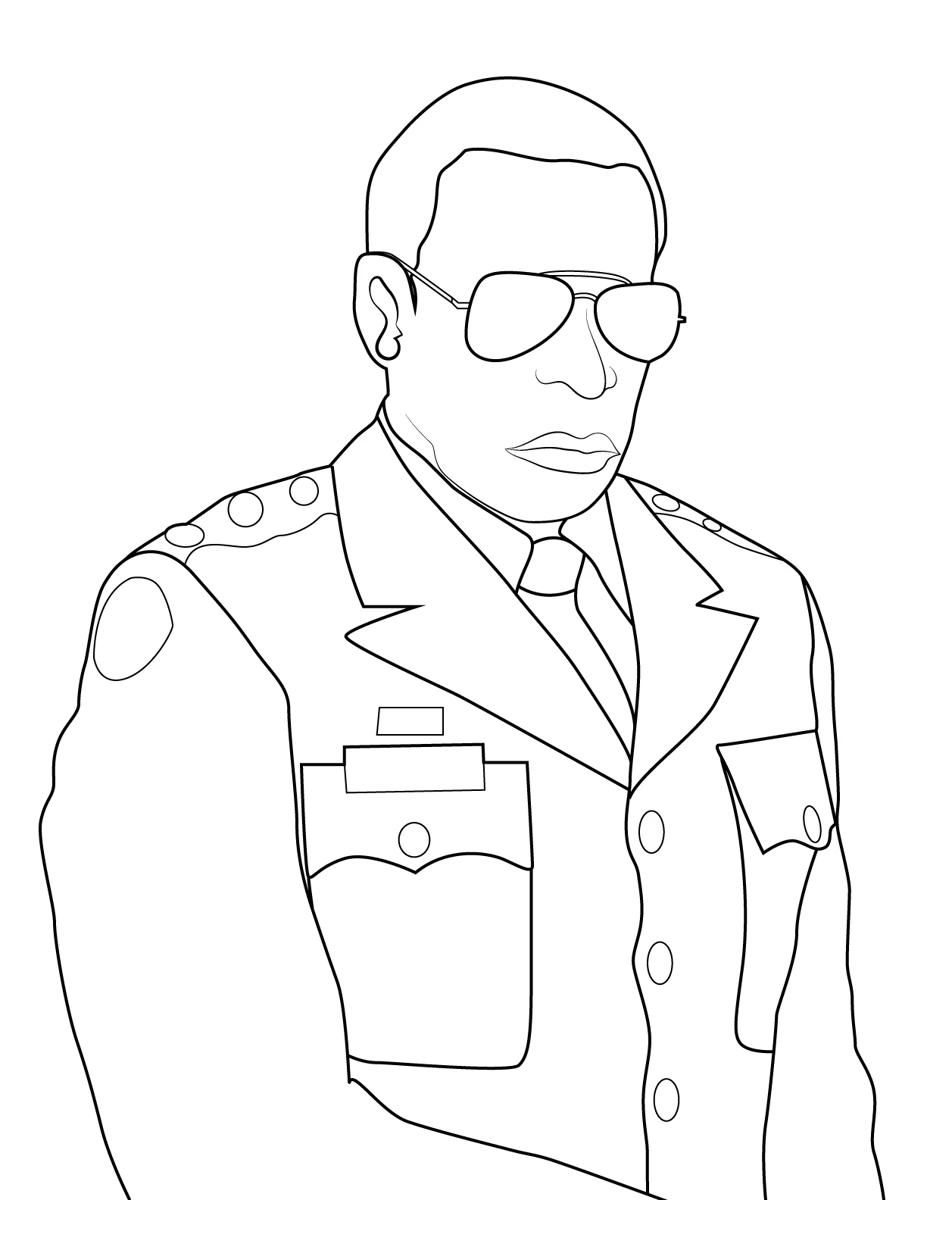 coloriage Stranger Things à imprimer pour enfant de 2 ans 1