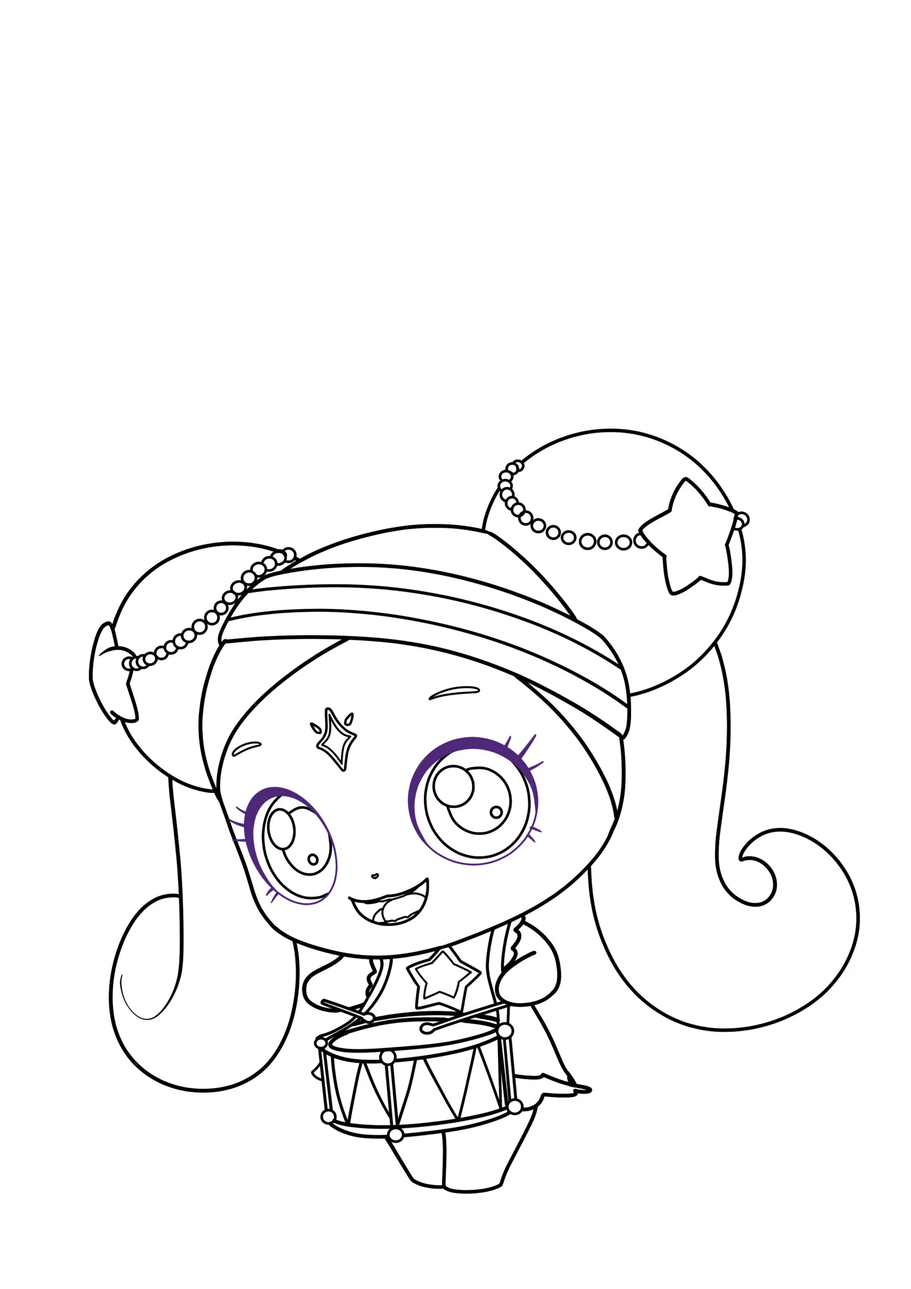 coloriage Teenieping pour enfant de 6 ans