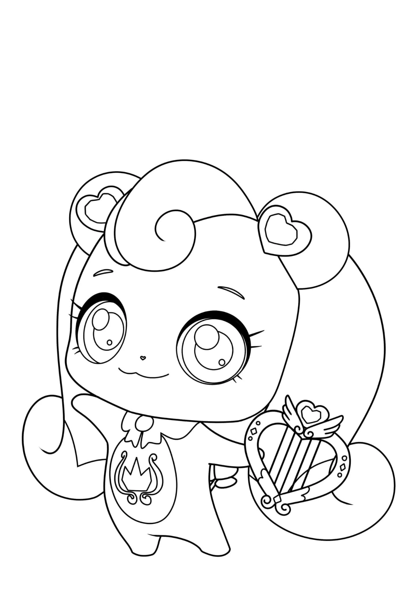 coloriage Teenieping et decoupage a imprimer gratuit