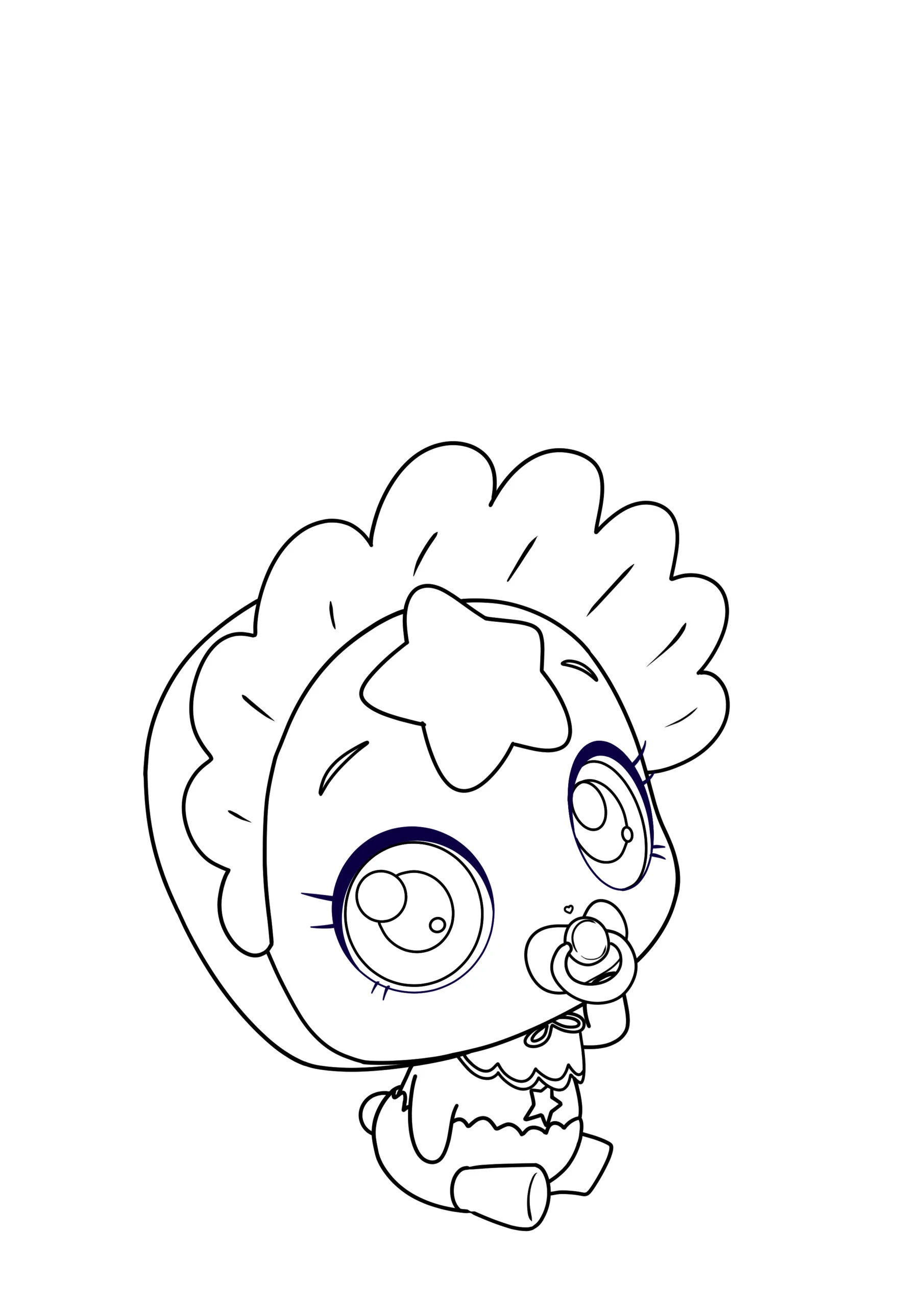coloriage Teenieping et découpage à imprimer