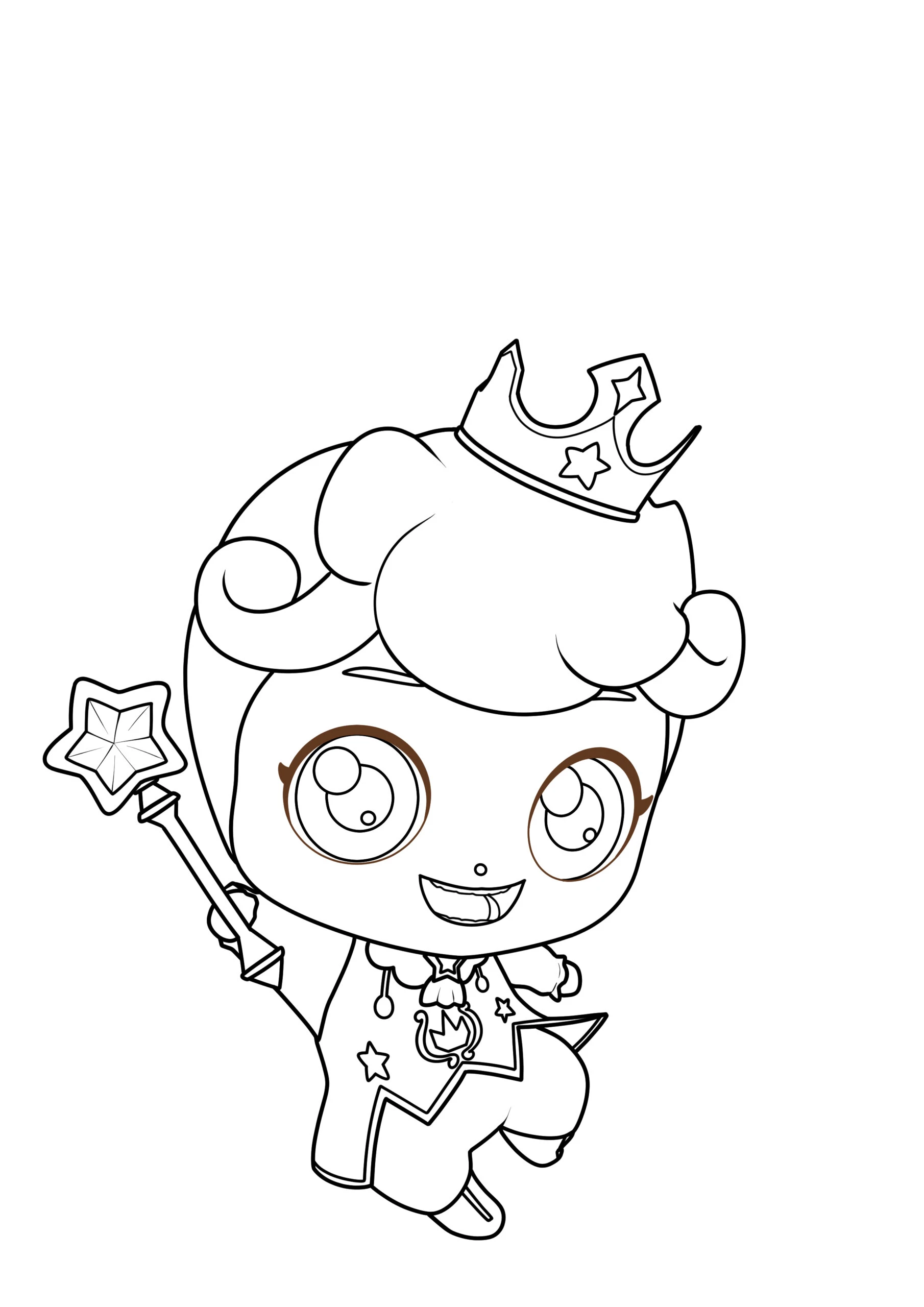 coloriage Teenieping à imprimer pour enfant de 8 ans