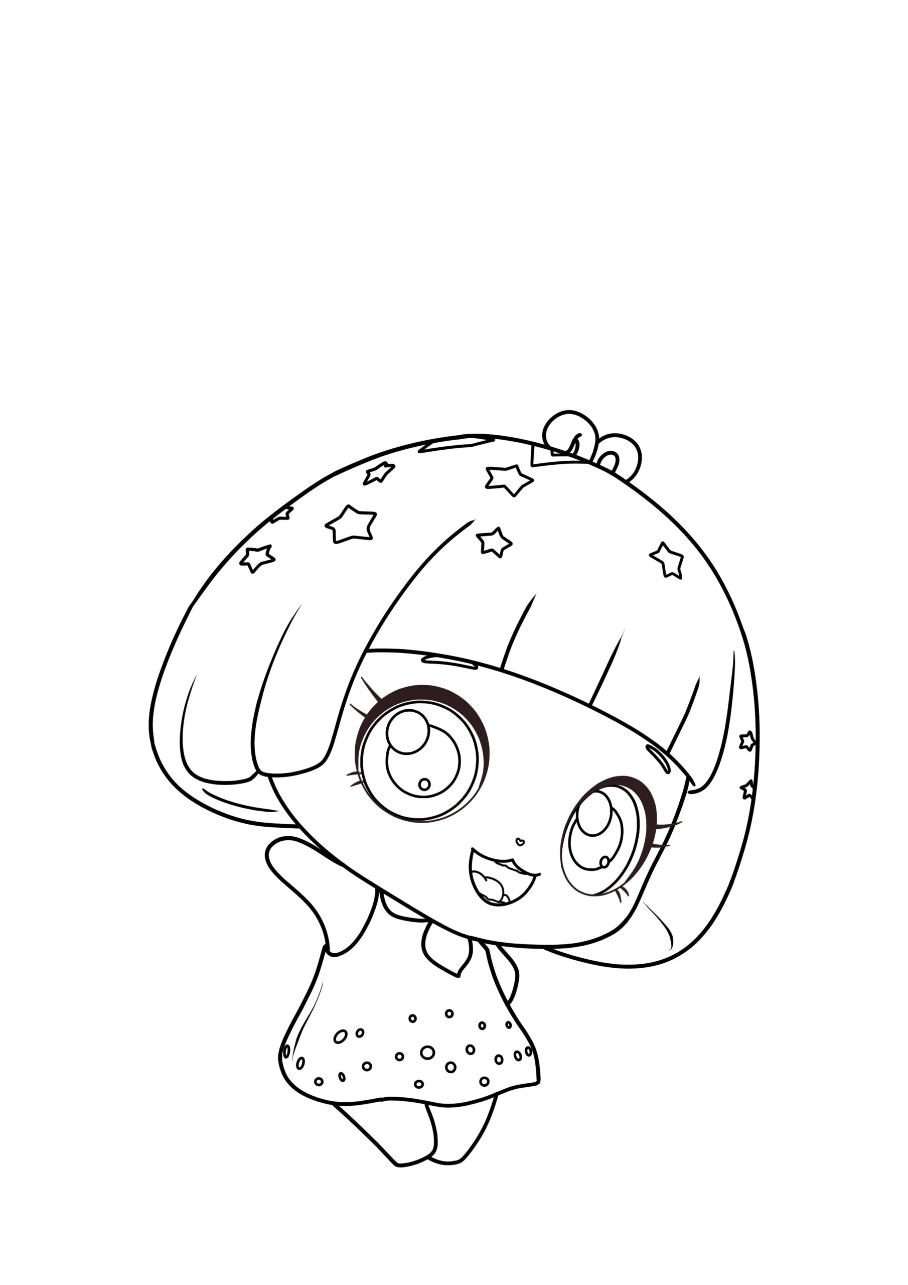 coloriage Teenieping à imprimer pour enfant de 3 ans 1