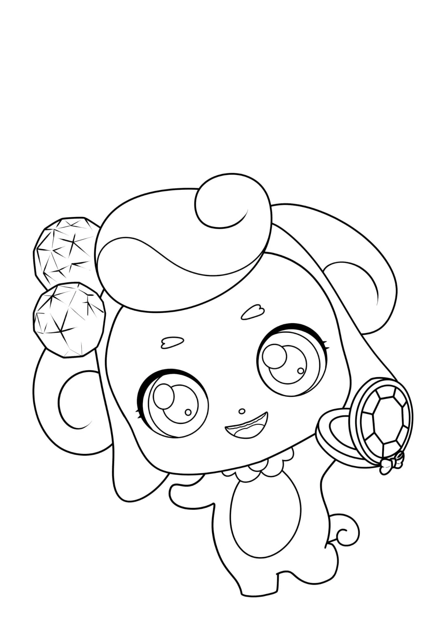 coloriage Teenieping pour enfant gratuit 1