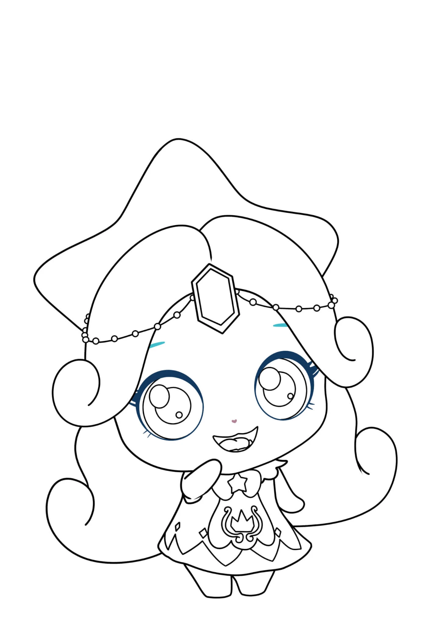 coloriage Teenieping et decoupage