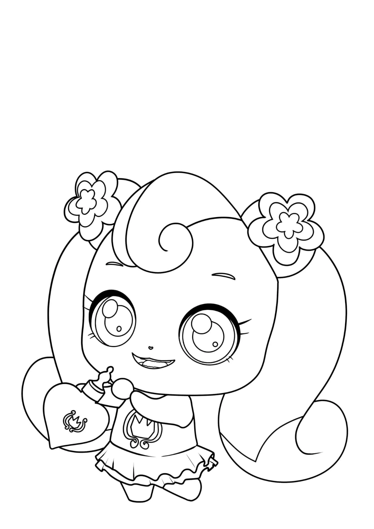 coloriage Teenieping pour enfant de 3 ans