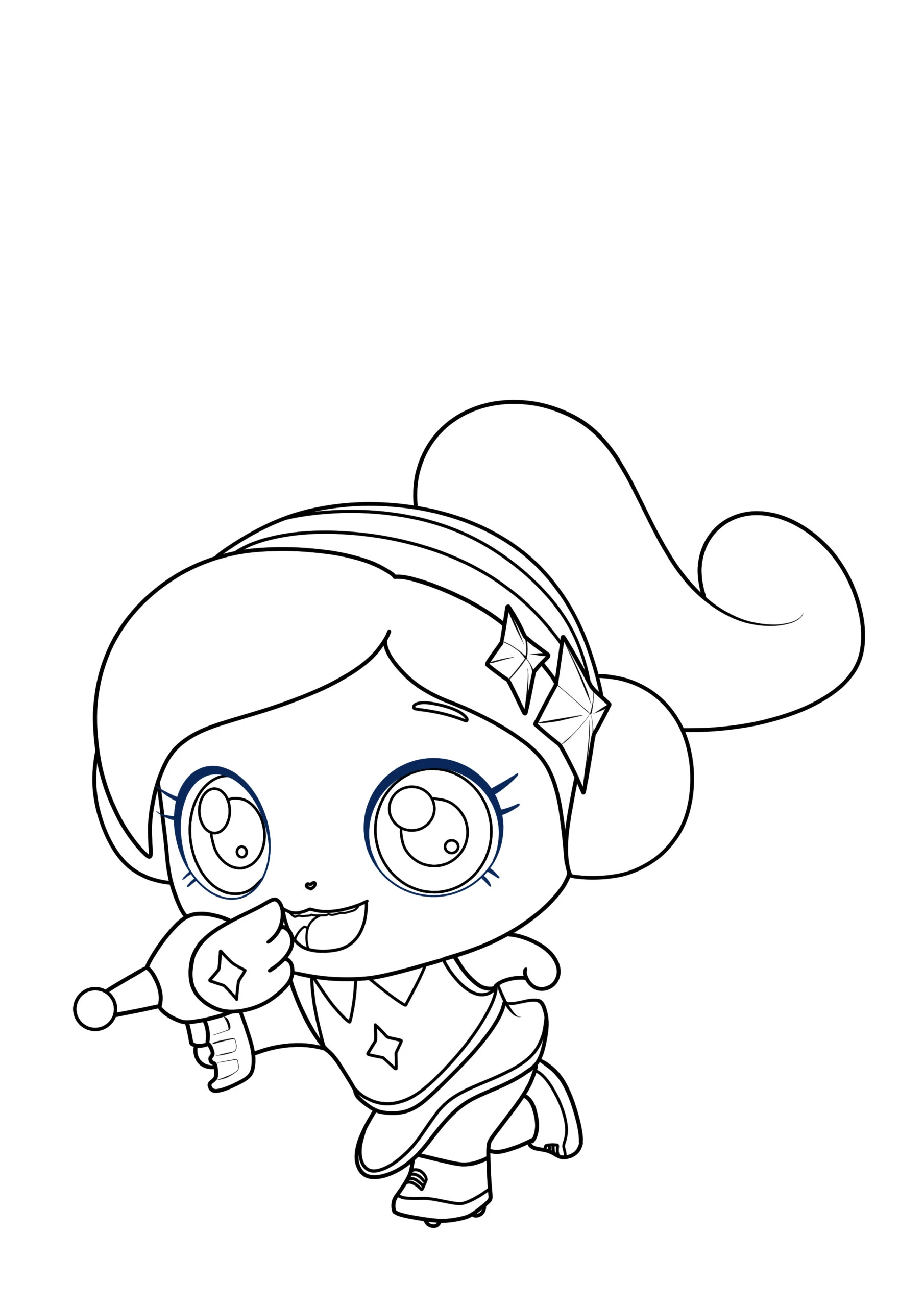 coloriage Teenieping à imprimer pour enfant de 6 ans