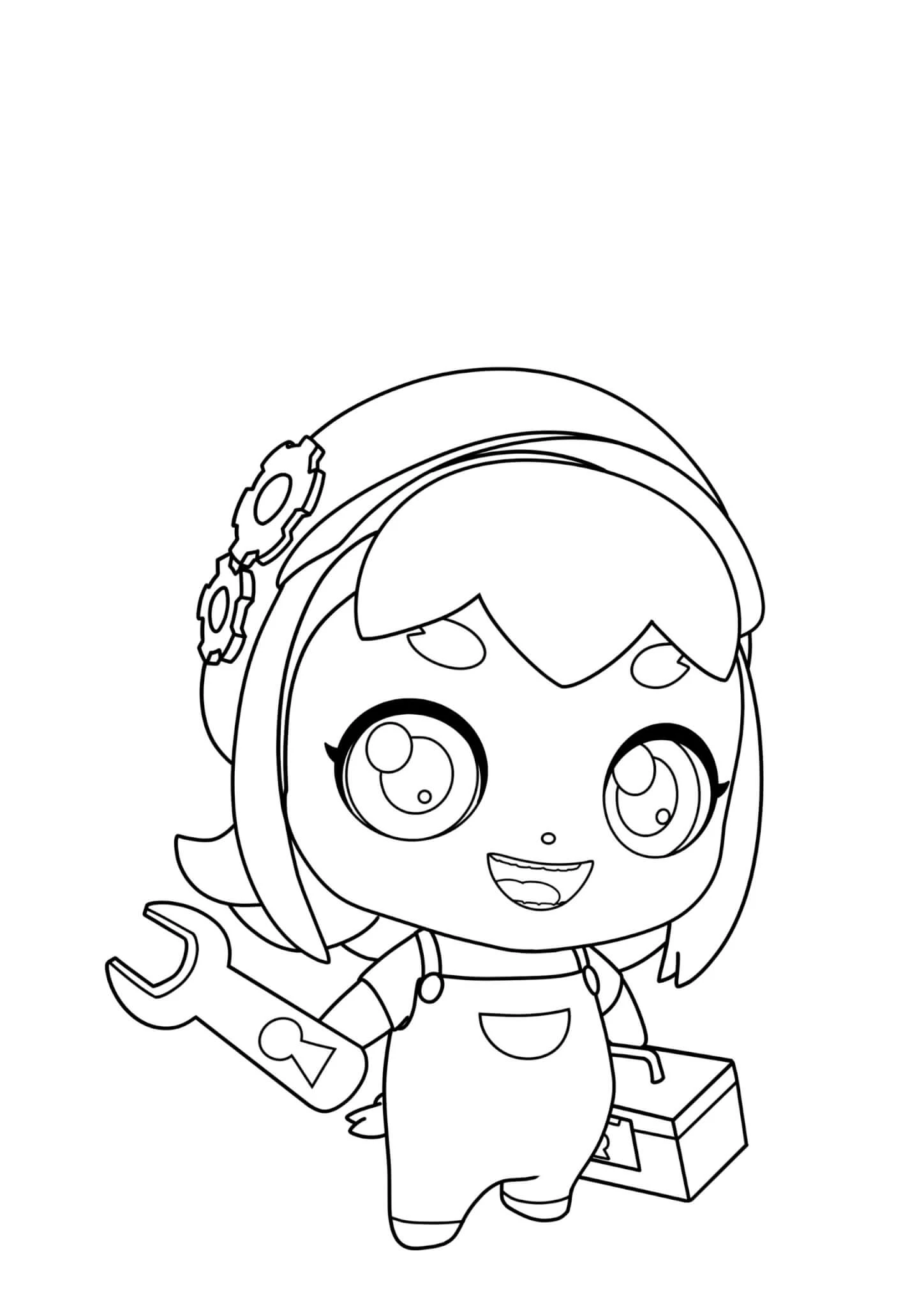 coloriage Teenieping pour primaire