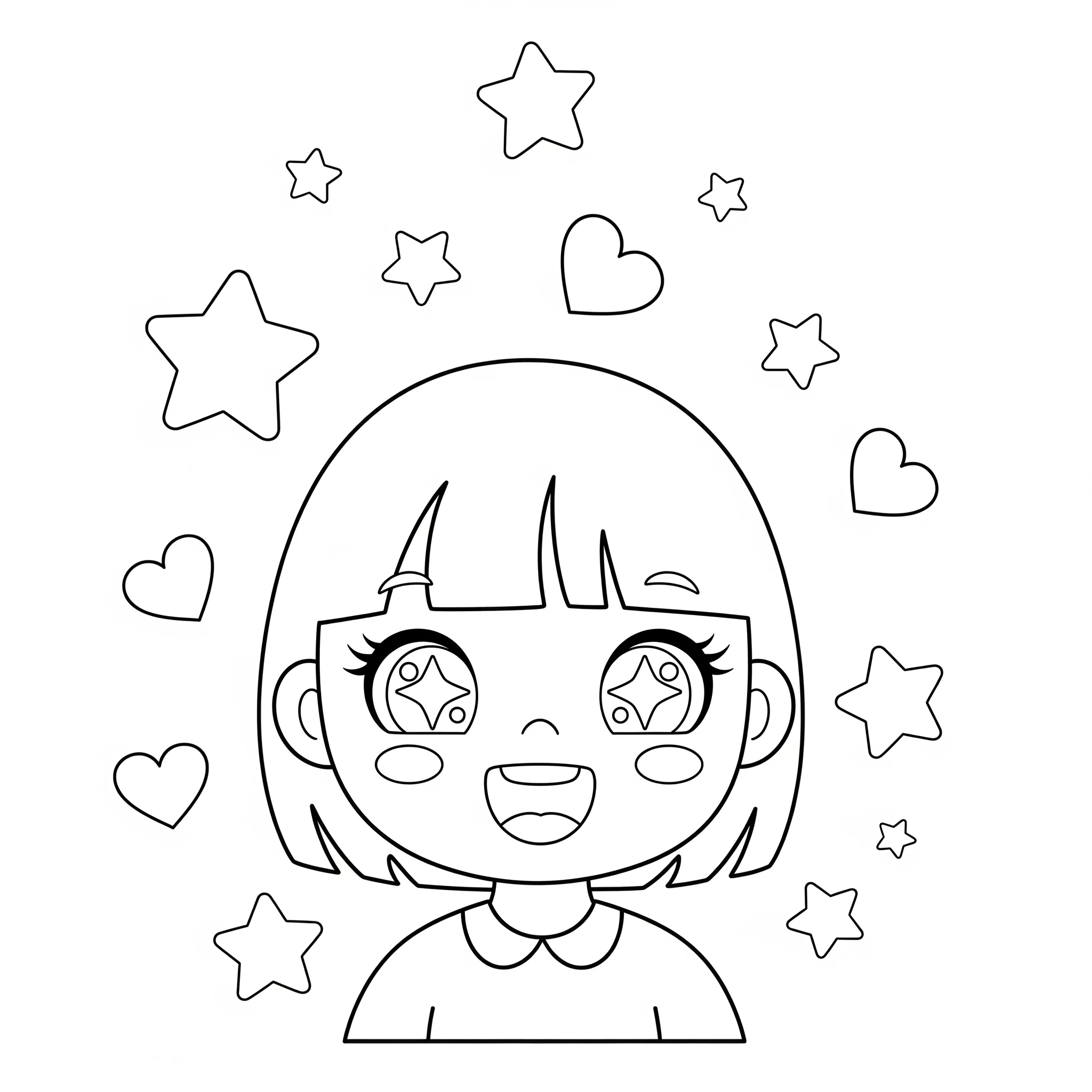 imprimer coloriage Visage gratuit