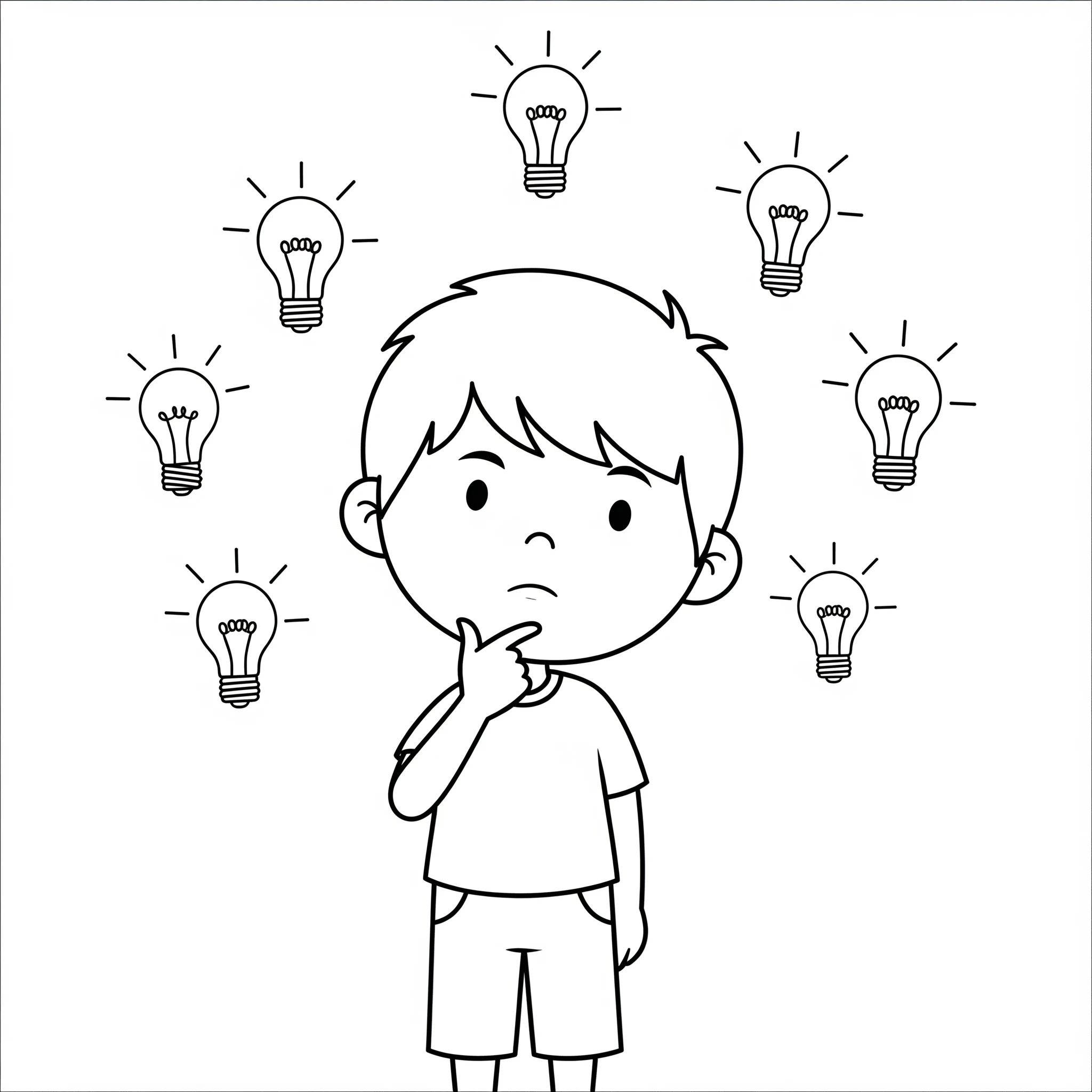 coloriage Visage à imprimer pour enfant de 6 ans