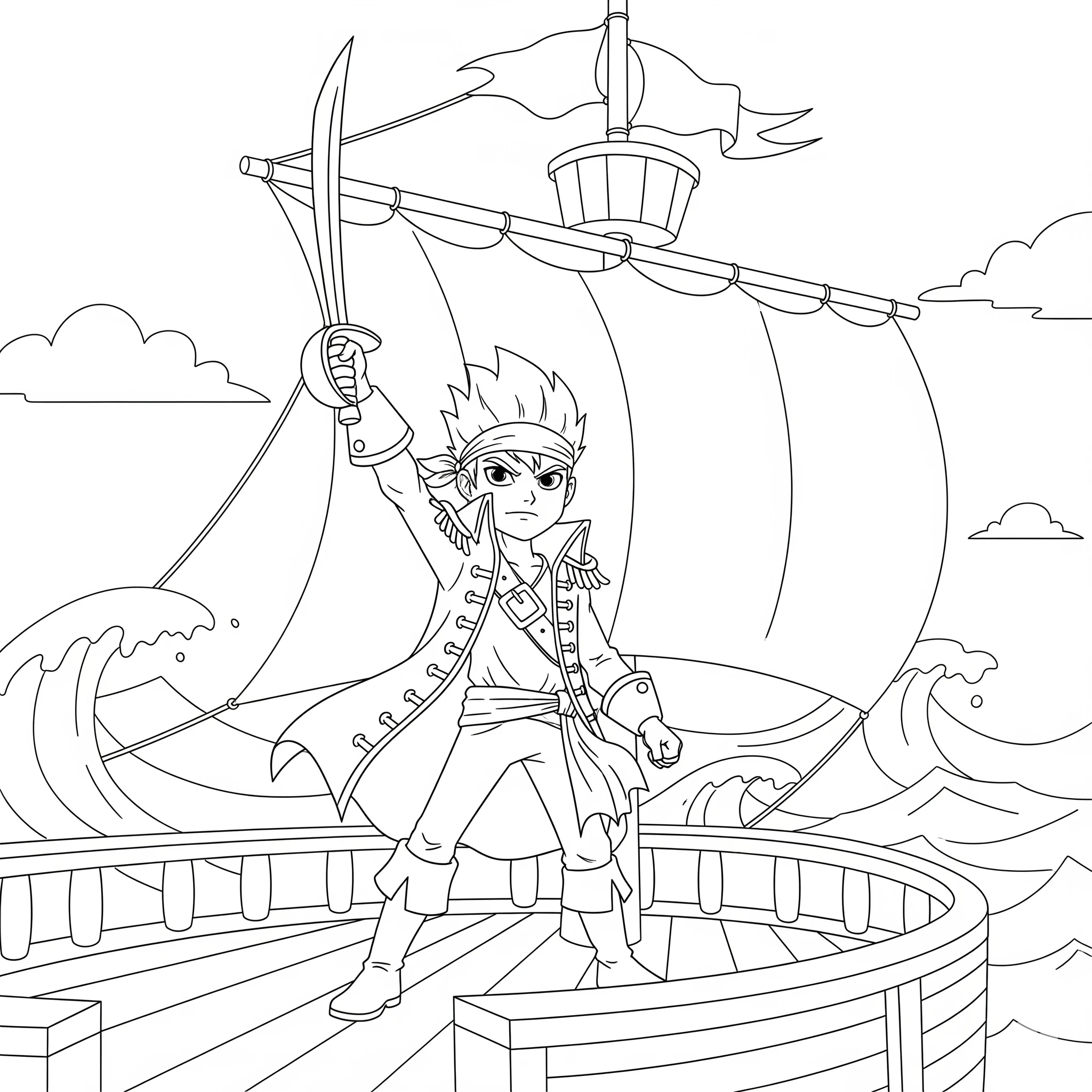coloriage Zak Storm et dessins