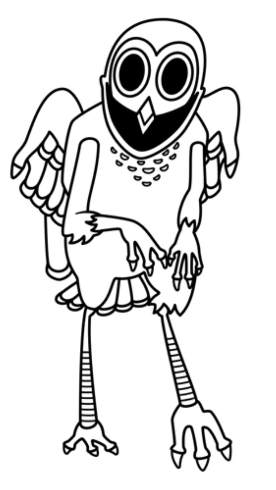 coloriage 99 Nights in the Forest à imprimer pour enfants
