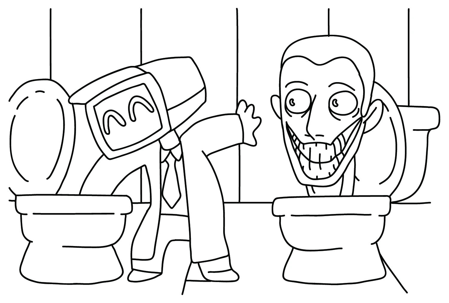 coloriage Cameraman gratuit en ligne