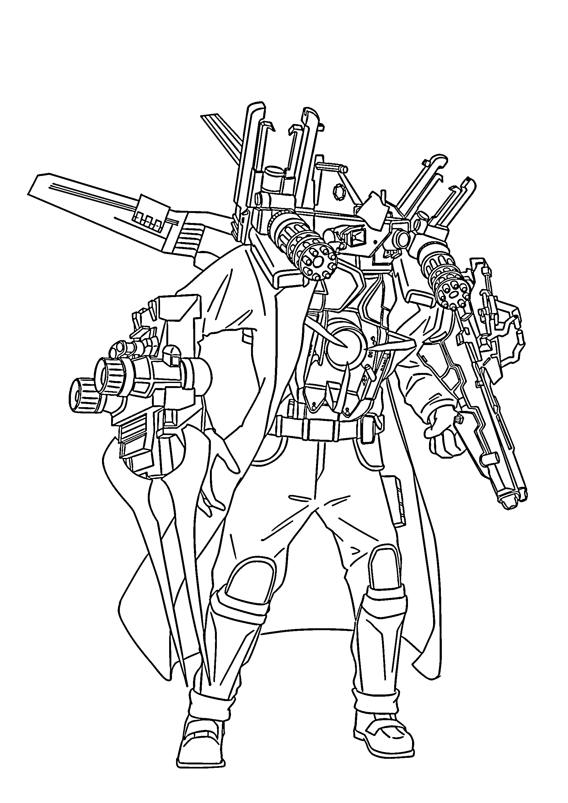 coloriage Cameraman pour enfants à imprimer