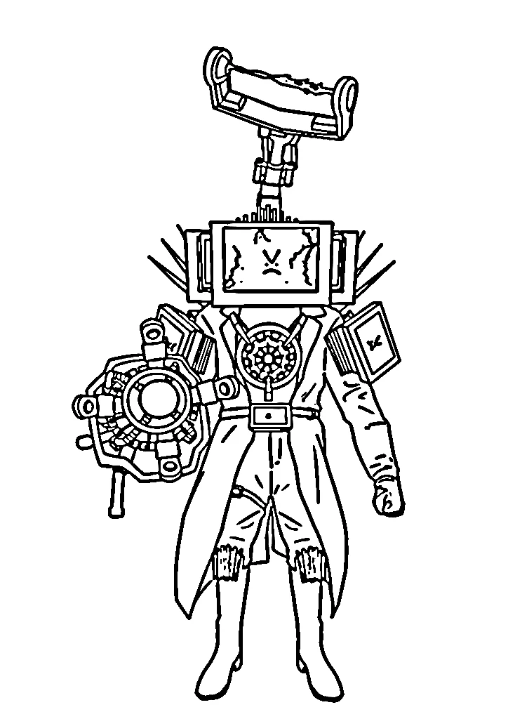 coloriage Cameraman en ligne