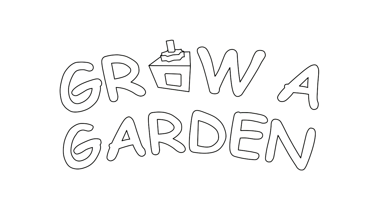 coloriage Grow a Garden et apprentissage 1