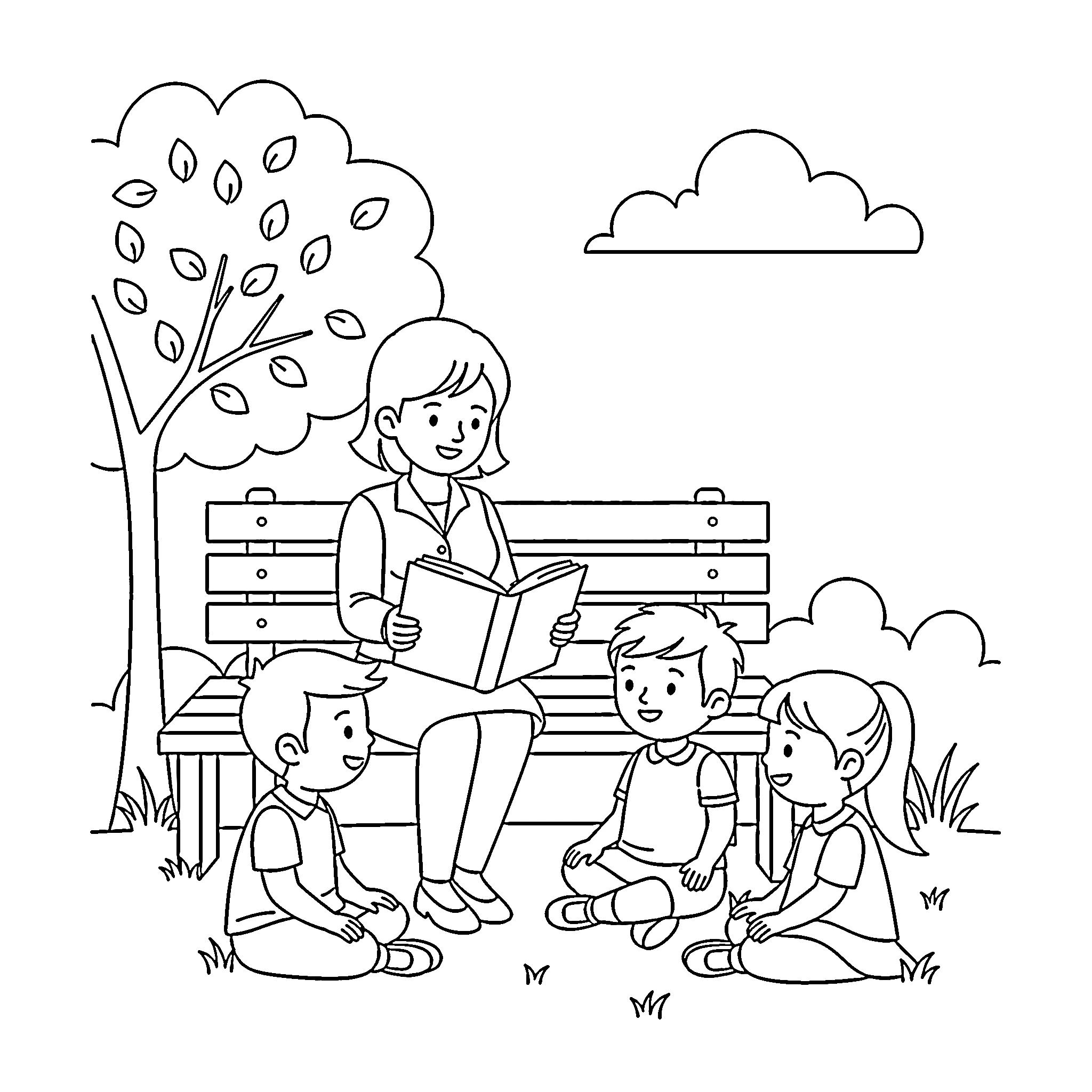 coloriage Labor Day pour primaire
