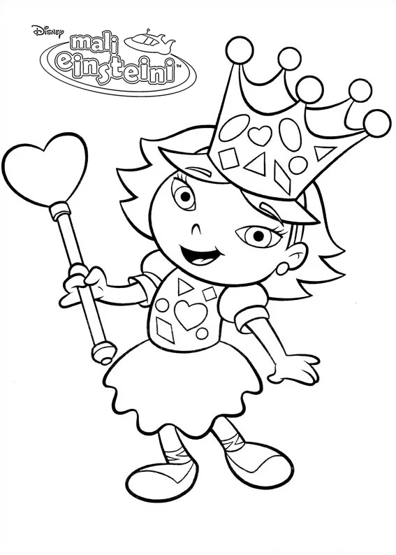 coloriage Little Einsteins à imprimer pour enfant de 10 ans 1