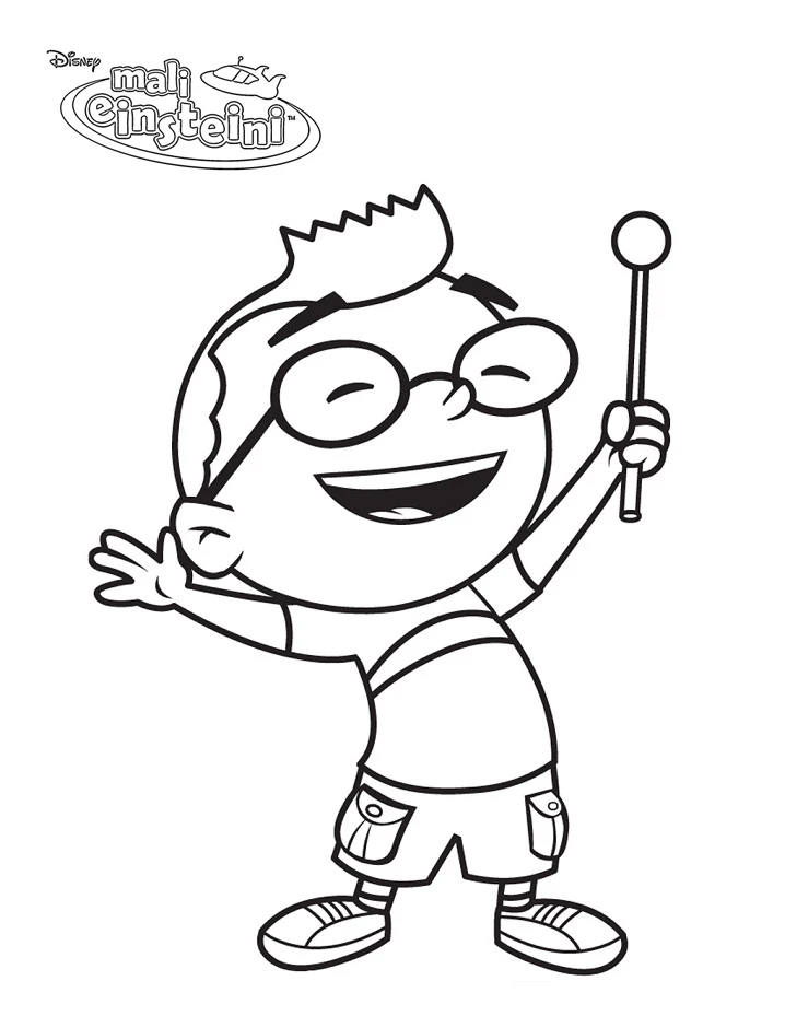 coloriage Little Einsteins à imprimer pdf gratuit 1