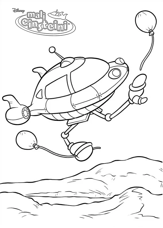 coloriage Little Einsteins gratuit a imprimer